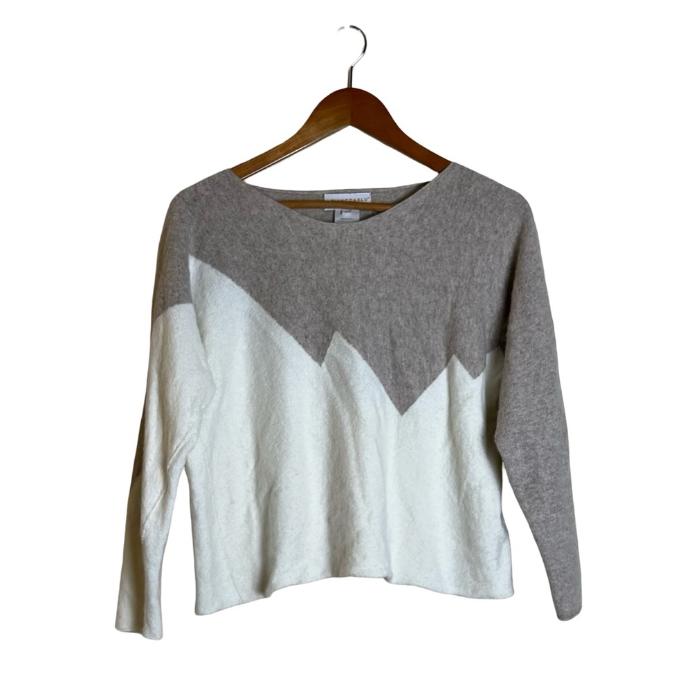 Bianco &‎ Blu merino wool & cashmere blend sweater